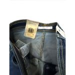 Levi's 29x27 Ribcage Riveted High Waist Ankle Straight Leg Jeans Dark Wash Photo 13