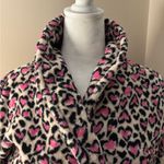 Victoria's Secret  Pink and Black Heart Leopard Print Size S Photo 1