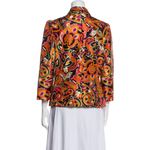VTG Victor Costa Paisley Print Blazer Jacket Photo 2