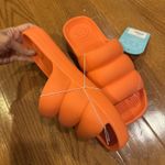 Totes Everywear Slides Sandals Summer Orange Womens Size 11 NEW Photo 6