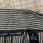 Larry Levine  black and off white striped skirt! Photo 2