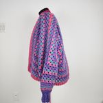 Handmade Crochet Granny Cardigan Berries Multicolor Pink Purple Blue Boho Cozy Size undefined Photo 9