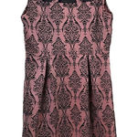 Enfocus Studio  Sleeveless Dress With Black Velvet Graphics Size 12 Photo 0