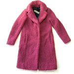J.Crew NWT Teddy Sherpa Coat in Dusty Rose Pink Cozy Furry Jacket XXS 2XS $248 Photo 1
