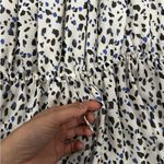Diane Von Furstenberg  Off-Shoulder White and print Dress Photo 6