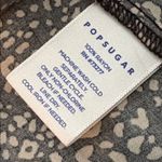 Popsugar  Mock Neck Mini Dress Leopard Animal Print Cuffed Flutter Sleeves Size M Photo 10