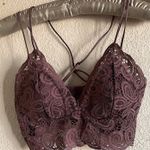 PINK - Victoria's Secret Pink Victoria’s Secret Lace & Ribbed Bralette Photo 1