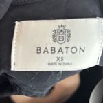 Aritzia  Babaton Button Utility Shirt Top Roll Tab Sleeves black size XS Photo 2