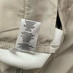 Calvin Klein  Faux Leather Straight Leg Pants Size 4 Stony Beige Photo 4