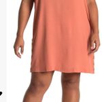 Madewell Side Button Easy Dress Sweet Dahlia NWT Photo 0