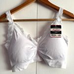 White Padded Bra, L/XL Photo 0