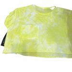 Betsey Johnson Yellow Tie-Dye Crop Top Photo 5