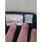 Fashion Bug  womens black floral sweater size large Photo 1