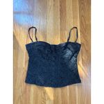 Bebe Vintage‎ Y2K  Lace Corset Top Size Large Photo 1