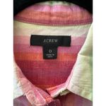 J.Crew Womens Multicolor Striped Button Photo 2