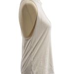 LA Made  White Braid Back Tank Size Large New Photo 2