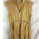 TALULAH  Yellow V Neck Flowy Summer Dress size small Photo 0