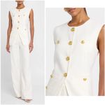 Veronica Beard Tamara Linen Vest 6 Photo 3