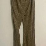 ZARA  Basic Collection Knit Flare Pants Women's Size Small Brown Photo 0