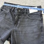Wrangler NWT  Women's Vintage Shorts Mid-Rise 2/26 Black Wash Frayed Hem Beach 4" Photo 5