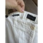 Talbots Slim Cargo Pants Cream Ivory Ecru Size 10 Photo 2