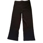 Champion Vintage Ribbed Knit Black Pants | Made in USA | Size Medium Photo 2