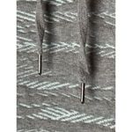 prAna  Sweatshirt Women XL Gray Teal Quilted Organic Cotton Carin Hoodie Gorpcore Photo 7