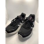 Adidas Black and White Athletic Sneaker Photo 4