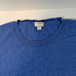 J.Crew  Cotton Teddie Blue Long Sleeve Crew Neck Sweater Women’s Size XXL Photo 2