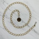 George Washington Coin Chain Belt Gold Tone Y2K Small/Medium (S/M) ✨ Photo 0