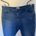 Lane Bryant  Stretch Skinny Ankle Womens Jeans Sz 28 Comfort Distress Normcore Photo 3