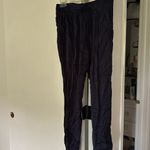 Young Fabulous and Broke  Navy Satin Joggers Sz XS Photo 1