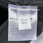 Reformation Star Jeans High Waist Black Grey Straight Leg size 30 Photo 9