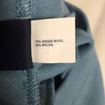 Gap Vintage  woman's blue virgin wool mini shirt size 1 Photo 2