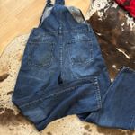 Free People  Women's Ziggy Denim Overalls in Inky Indigo Size Small Photo 5