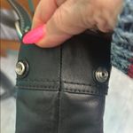 Coach  Soho Pleated Black Leather Shoulder Purse Photo 5