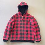 Lands' End  Reversible High Pile Fleece Hoodie Photo 2