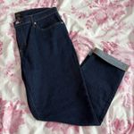 Banana Republic  dark wash cuffed Girlfriend fit jeans Photo 0