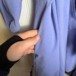 Matilda Jane  Jacket Size Medium Lilac, Teal, Ruffled, Hooded, Tie Front C23 Photo 7