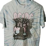 PacSun NEW ACDC T Shirt Tie Dye Australian Rock Band Tour Concert Music Short Sleeve Photo 0