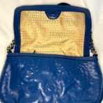 Kate Spade Blue Charm City Ostrich Shoulder Bag with Bow. Care Card included Photo 5