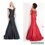 Jovani Size 10 Black JVN Mermaid Dress Photo 4