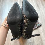 Pleaser Heels Pleaser Courtly 3015 Thigh High Heel Boots Black Glitter Size 6 NWOT Photo 6