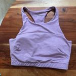 Outdoor Voices Athena Crop Top Lavender Purple Athletic Workout Activewear Small Photo 1