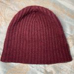 Gap 80% Lambswool Burgundy Maroon Knit Hat Vintage 2005 Photo 0