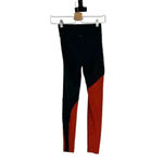 Koral  Venus High-Rise Colorblock Mesh Performance Sprint Leggings Black Red S‎ Photo 6