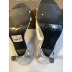 CLUB ZONE SZ 9M SILVER‎ BLING SLINGBACK WOMEN Gemstone Dress Pump Silver Photo 4