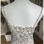 BCBGeneration  Slip Dress Womens 8 Geranium Combo Floral Tulip Hem Cowl Neck Photo 4