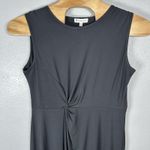 NEW American Tall Womens Size 2XL Black Sleeveless Knot Front Midi Maxi Dress Photo 1