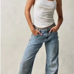 Free People  We the Free Tinsley Baggy High Rise Jeans Size 30 Photo 0